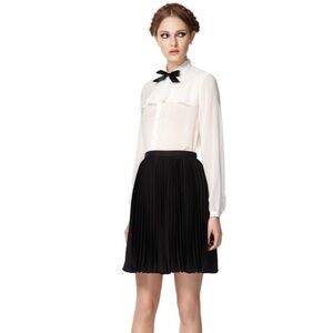 Jason Wu for Target Mini Pleated Full Skirt Black